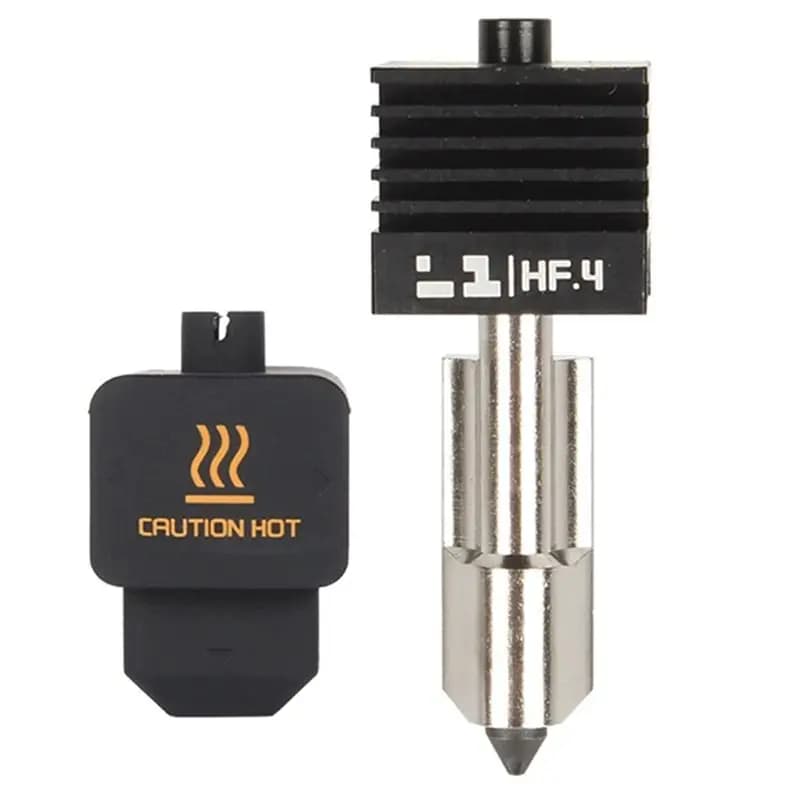 Kit Hotend Compatibile ABIJ per Bambu Lab A1 A1 Mini - Modelli H2D H2S con Ugello in Acciaio Temprato da 0,4 mm, Accessorio per Stampante 3D