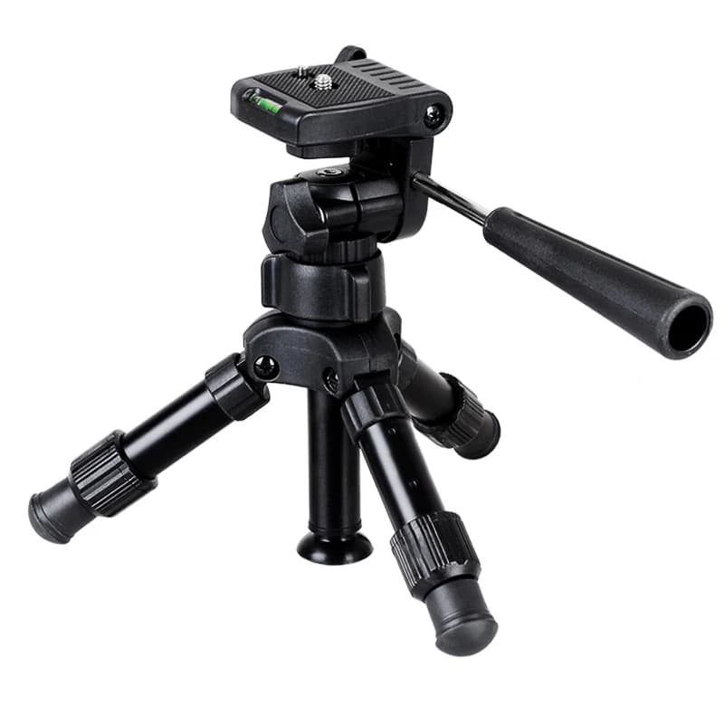 Portable Photography Travel Compact Lightweight Smartphone Mini Tripod Camera Stand with Head For Cell Phone Camera