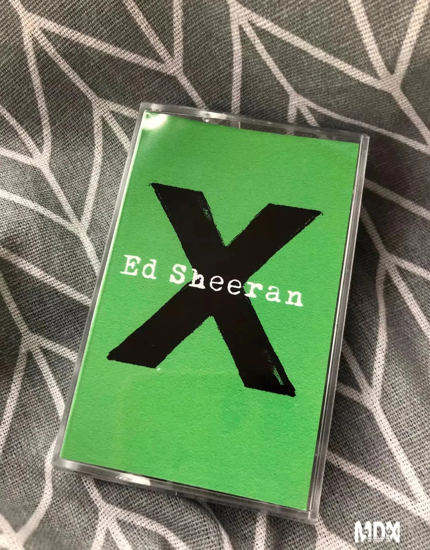 Nastro magnetico musicale classico Ed Sheeran《X》Disting Out Loud Album Cosplay Bande sonore Scatola Walkman Registratore per auto Cassette Regali