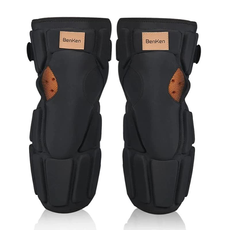 Benken Ginocchiera Gomitiere Kit Ciclismo Moto Sci Rodilleras Assorbimento degli urti per attrezzatura di protezione di sicurezza articolare