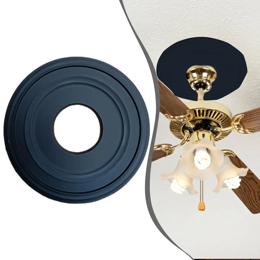 Copertura Elegante per Lampade da Soffitto, Ventilatore da Soffitto con Luce, Diametro Esterno 12 Pollici, Copertura Antiurto