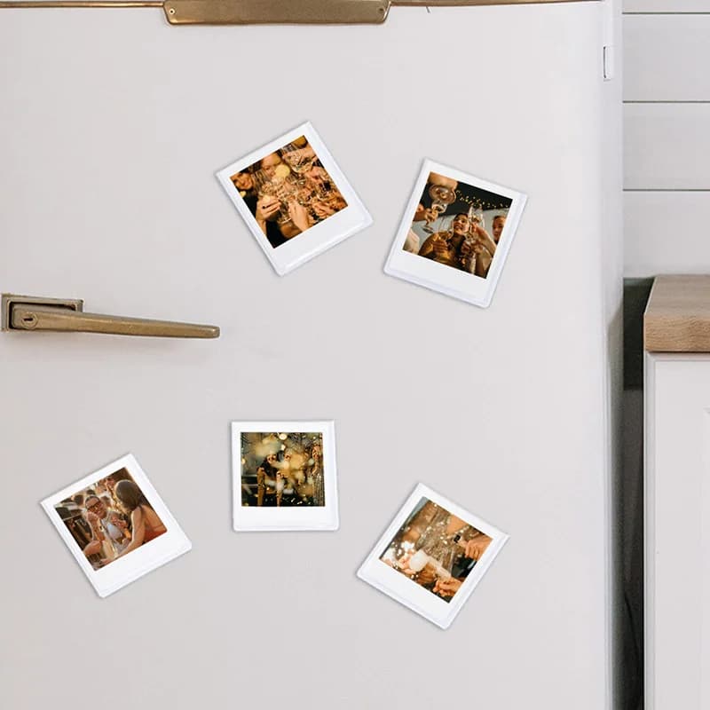 5PCS Instant Camera Photo Frame Fridge Magnet for Fujifilm Instax Square SQ1 SQ6 SQ10 SQ40 Picture Holder Refrigerator Sticker