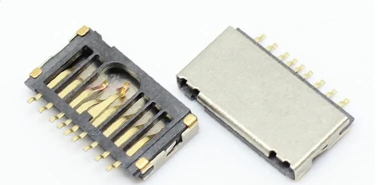 Vassoio della scheda di memoria originale al 100% Slot per scheda SD di memoria per Xiaomi Redmi Hongmi Nota per Huawei Honor 4X Y635 Parti del lettore di schede di memoria