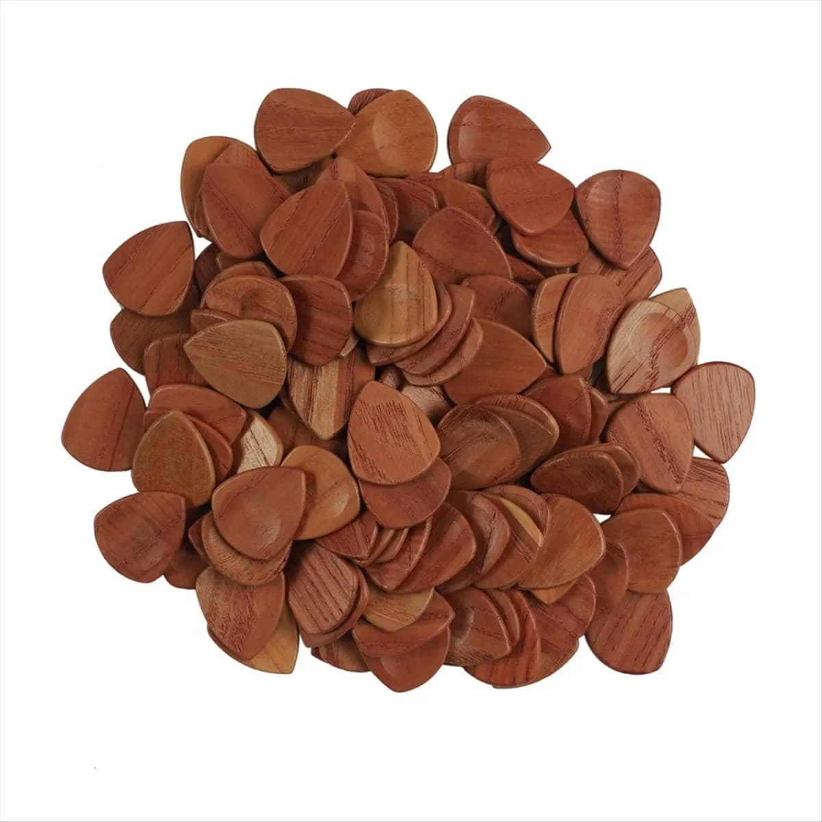 (AD10) Plettri per Chitarra Acustica in Legno, Plettri in Legno per Chitarra Elettrica, Acustica o Basso