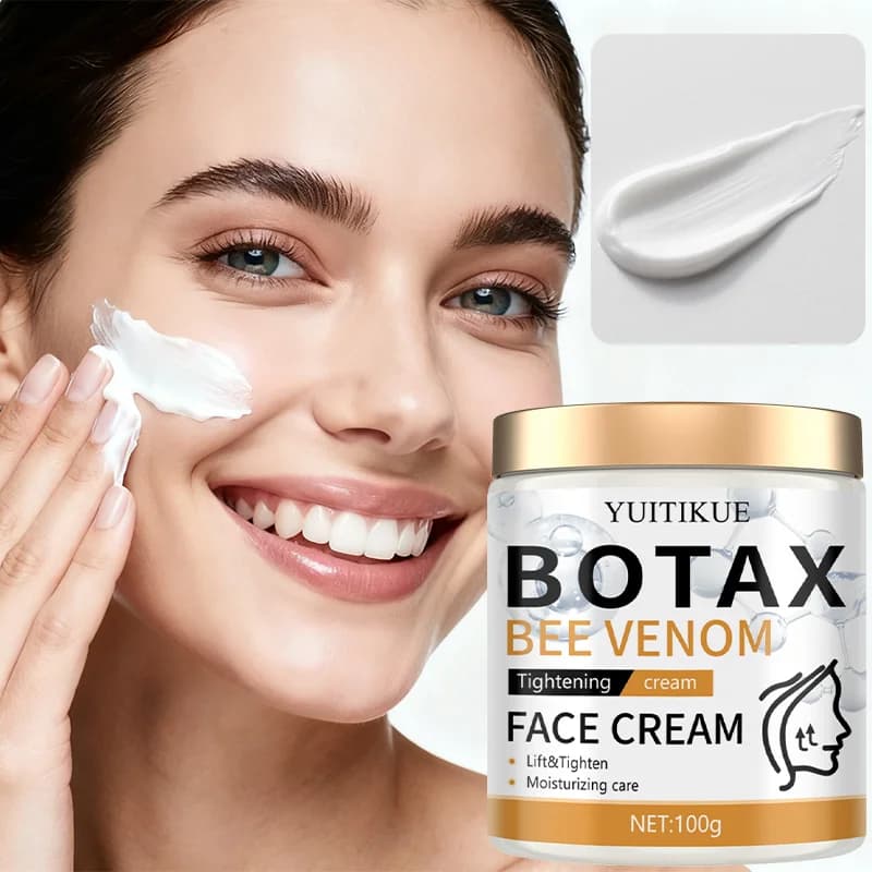 YUITIKUE BOTAX Bee Venom Tightening Face Cream, Lift & Moisturize Skin, For Daily Firming & Anti-Aging Care 100g
