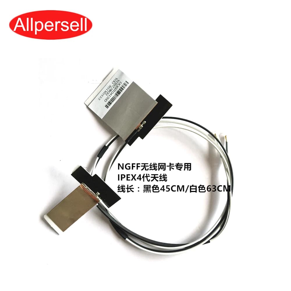 Per modulo scheda di rete wireless NGFF M.2 IPEX cavo antenna integrata dual band di quarta generazione 45 cm 63 cm