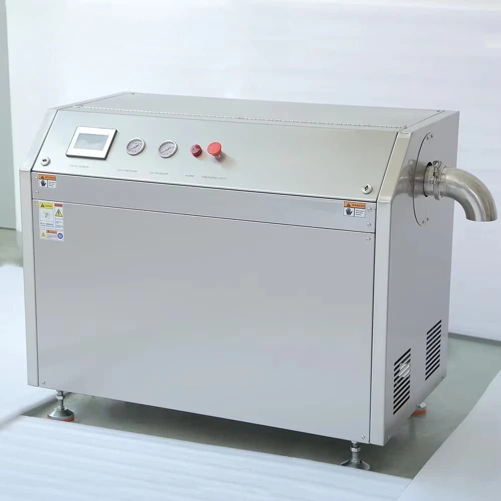 Attrezzatura per Pellet di Ghiaccio Secco con 3 Opzioni di Stampo, Produzione Stabile, Facile Utilizzo per Refrigerazione, Trasporto, Produzione e Lavorazione