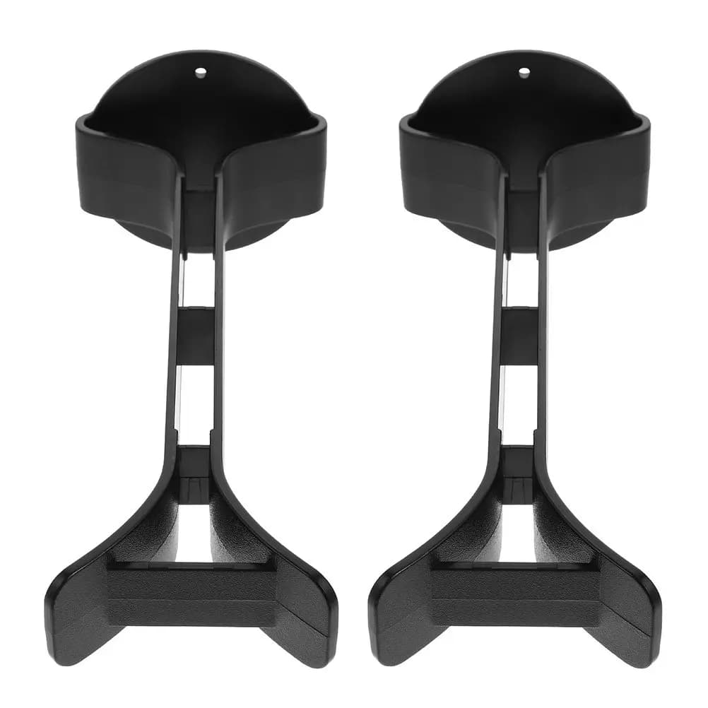 Supporto per auricolari da 2 pezzi, porta cuffie in plastica, organizer da scrivania stabile per cuffie da gaming e computer