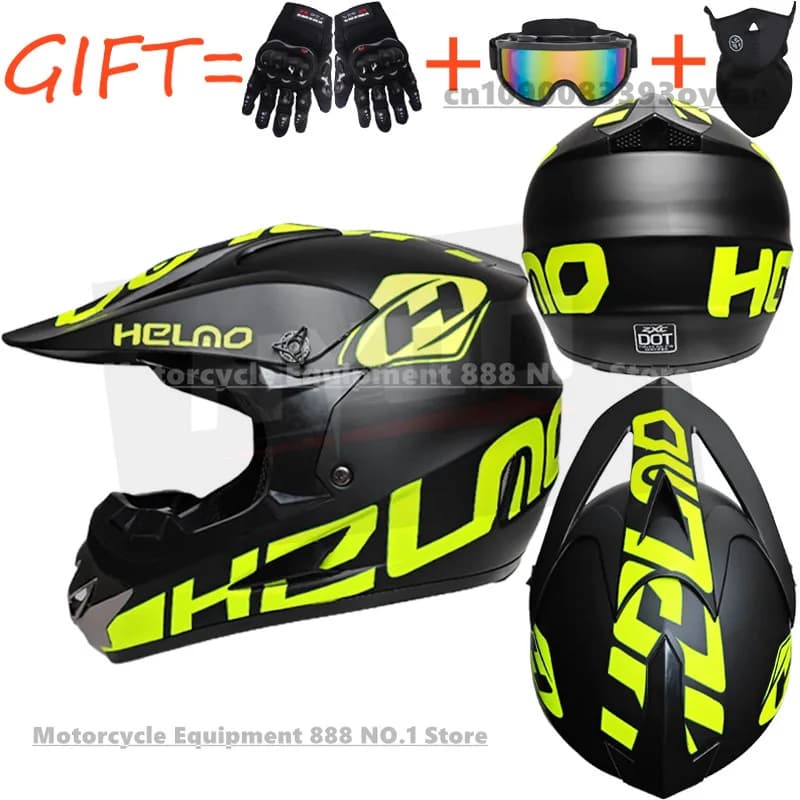 bicicletta MTB casco da corsa motocross casco da bici da discesa casco da montagna fuoristrada casco integrale capacete motocross casco