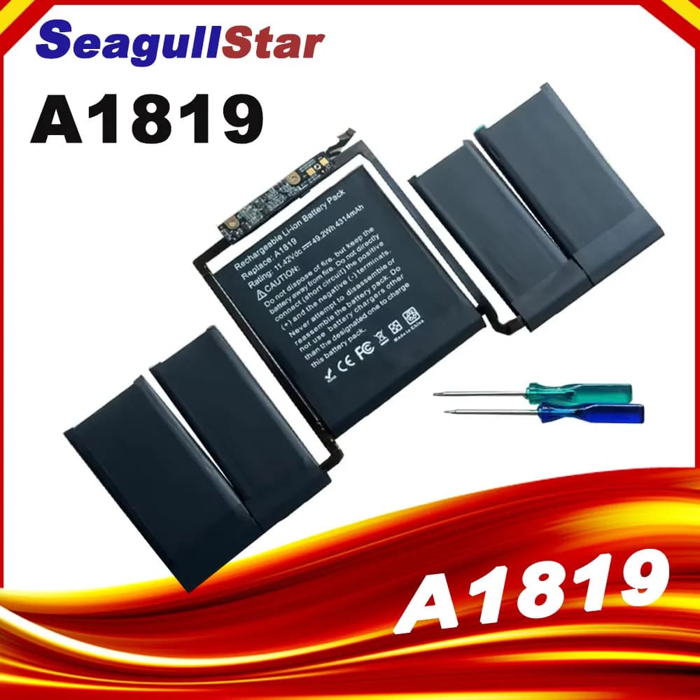 Batteria per laptop A1819 A1706 per Apple MacBook Pro 13'' Touch Bar A1706 2016 2017 EMC 3071