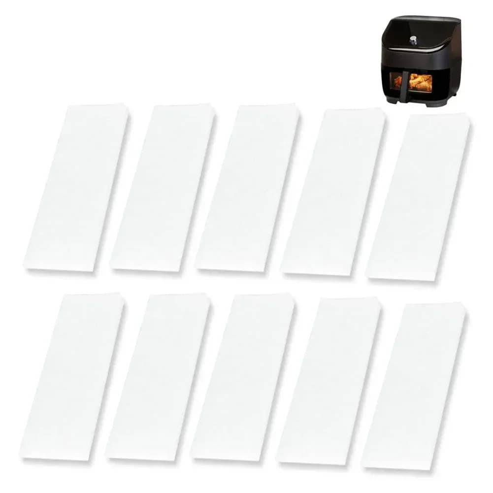 10PCS Friggitrice Ad Aria Filtri di Ricambio Odore Eliminazione Kit Filtro Aria Per Istantaneo Per Vortex Più Friggitrice Ad Aria 6QT 16*5 centimetri