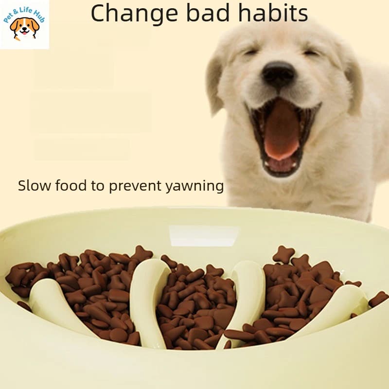 ciotole per cani ciotola per gatti Ciotola anti-soffocamento per mangiare lento divertiti cibo Adatto per cani di piccola e media taglia Ciotola per animali domestici