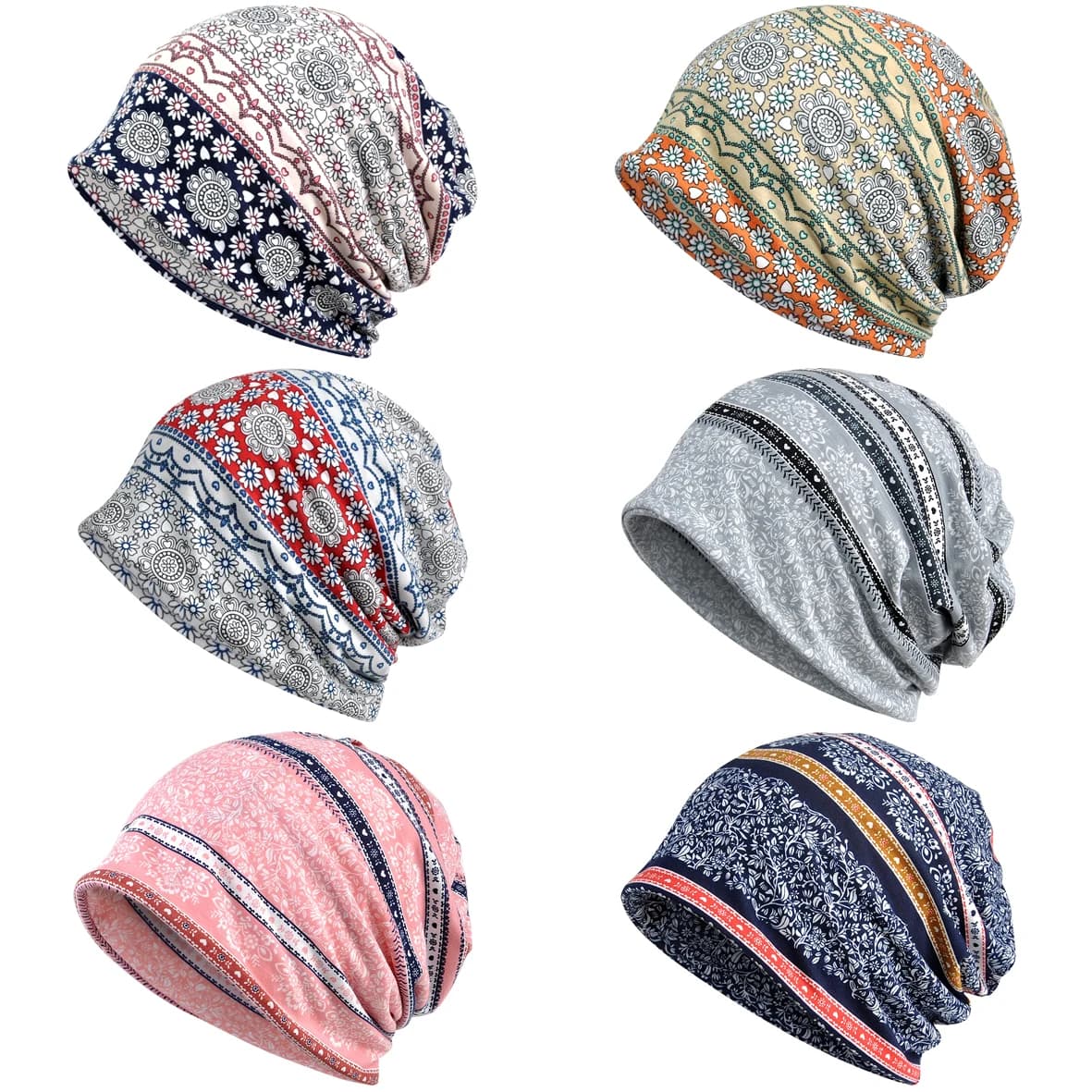 Spring and Autumn Fashion Men's Baotou Hat Outdoor Windproof Mask Hat Neck Dual purpose Pullover Hat Women's Warm Postpartum Hat
