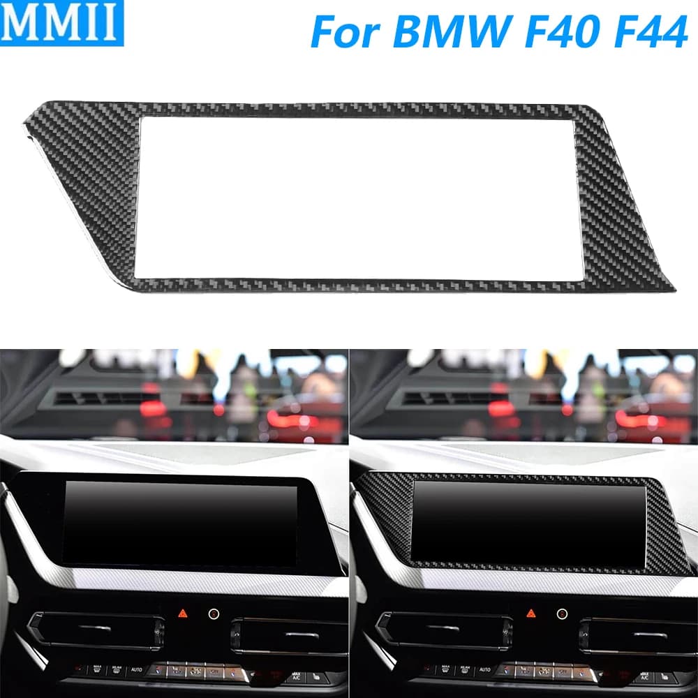 Per BMW Serie 1 F40 Serie 2 F44 2020-2024, Copertura del Pannello di Controllo Centrale in Fibra di Carbonio, Accessori Auto, Adesivo