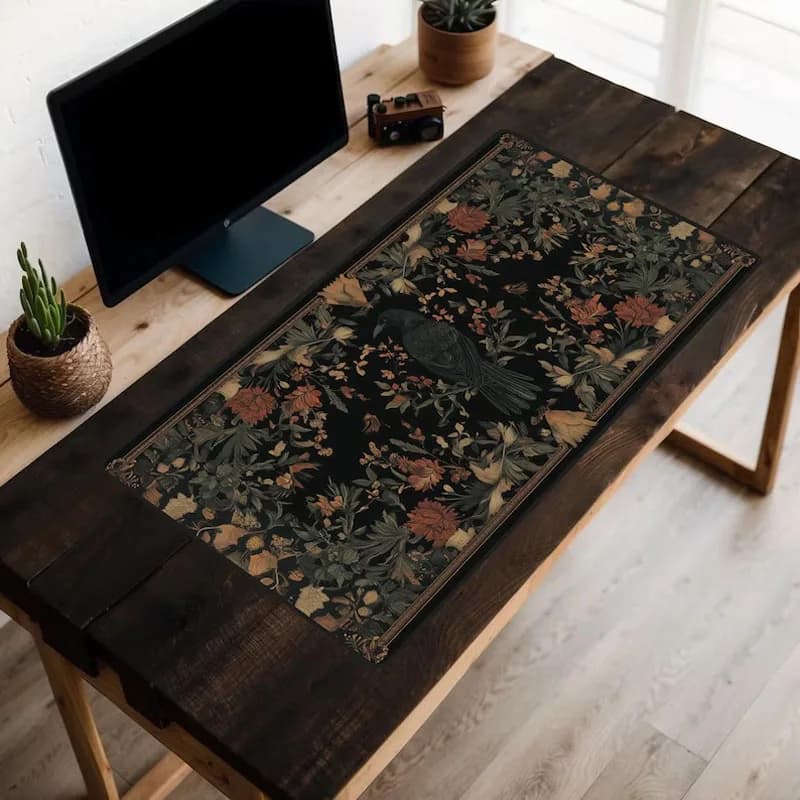 Tappetino per mouse da gaming premium, resistente agli sfaldamenti, durevole, per computer, laptop, lavoro e gioco.