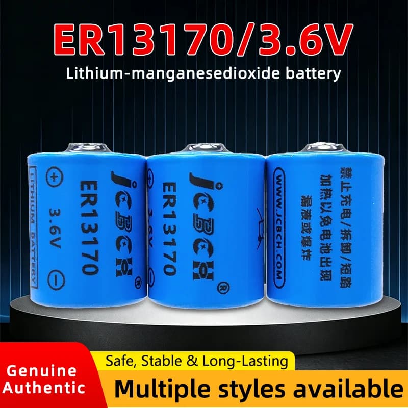 JCBCH ER13170 Disposable lithium battery 3.6V smoke alarm motherboard servo driver equipment controller gas detector