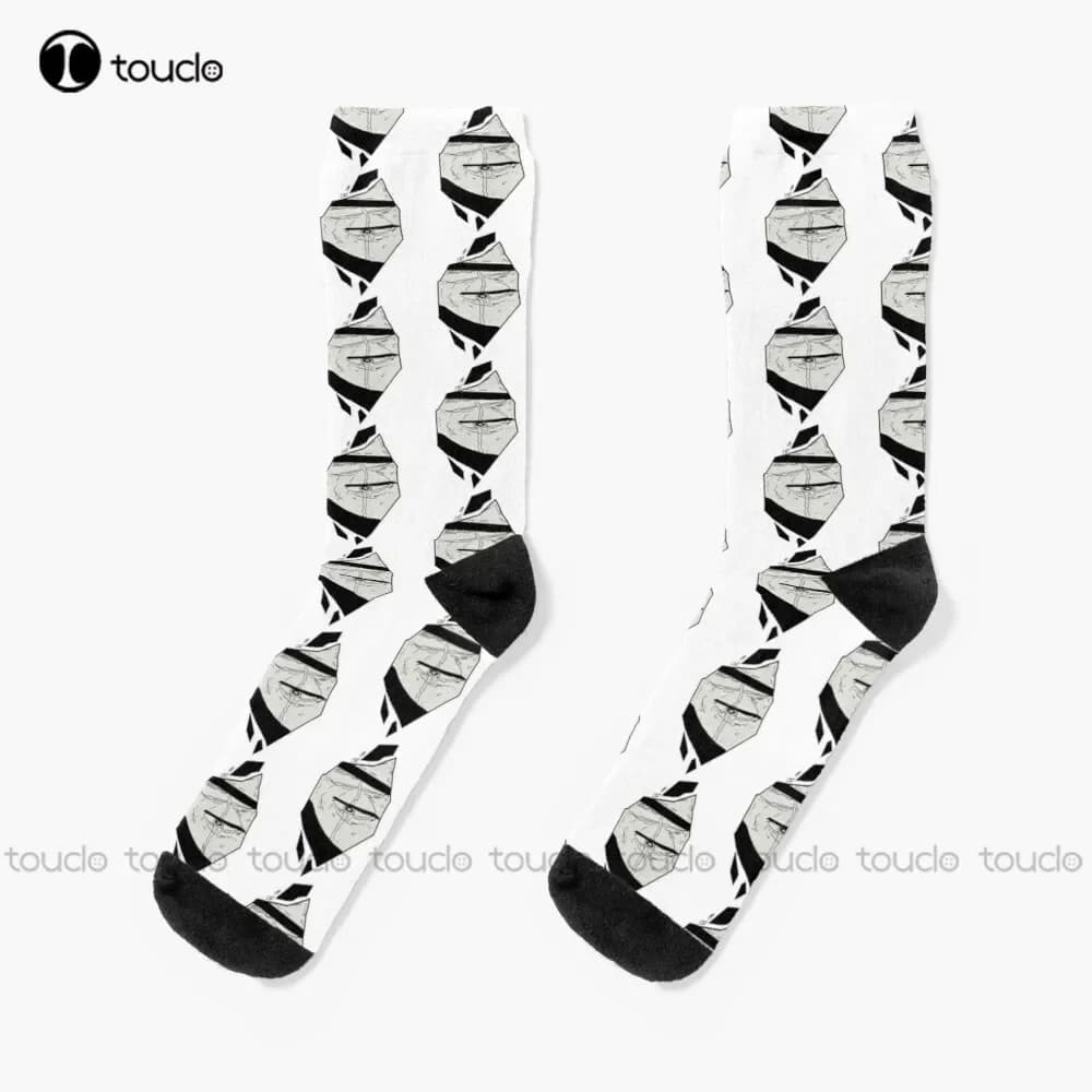 Calzini per gli occhi Calzini da donna Cartoon Comodi migliori calzini sportivi da strada per skateboard per ragazze Calzini unisex per adolescenti per adulti Regalo personalizzato