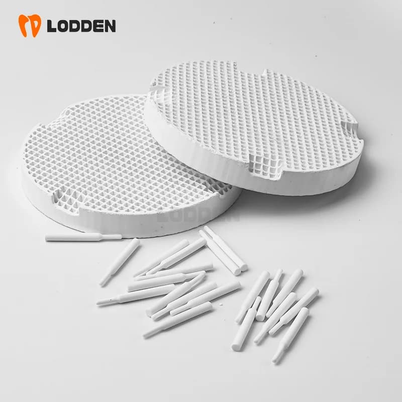 Lodden Dental Lab Ceramic Honeycomb Firing Trays and Zirconia Ceramic Pins Dental Technician Supplies Dental Materials
