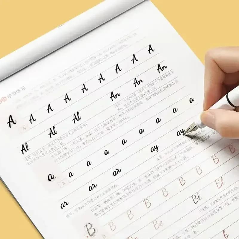 Nuova scrittura corsiva Penna spagnola Quaderno di calligrafia cinese per bambini adulti Esercizi Libro di pratica di calligrafia Libros