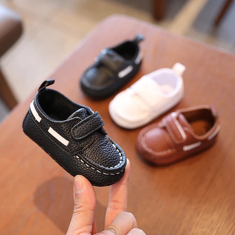 VALEN SINA Nuove Scarpine per Neonati, Mocassini Bianchi per Battesimo, Scarpe Slip-On per Bambini e Bambine, Scarpe da Passeggio