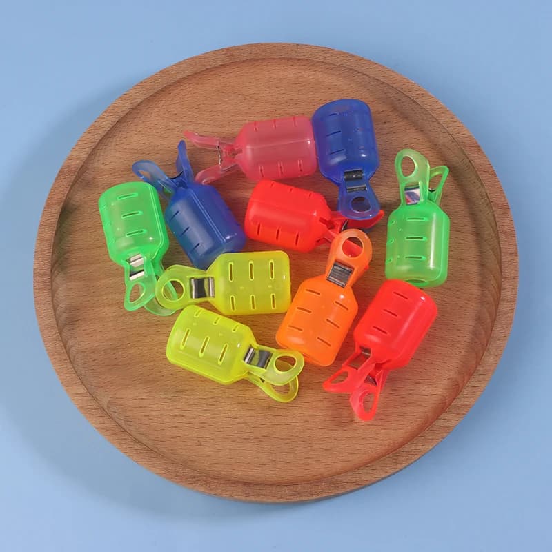 10 pz Squid Jig Gancio Della Copertura Della Protezione Gamberetti Custodia di Immagazzinaggio Fibbia Gancio di Coda Della Copertura Maschere Da Pesca Richiamo Tappo di Sicurezza Maniche di Plastica