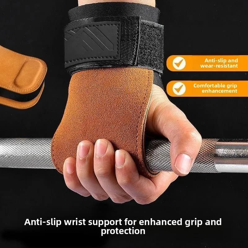 Traction Support Belt, Gym Gloves for Stacks, Wrist Guard, Strength Training Band