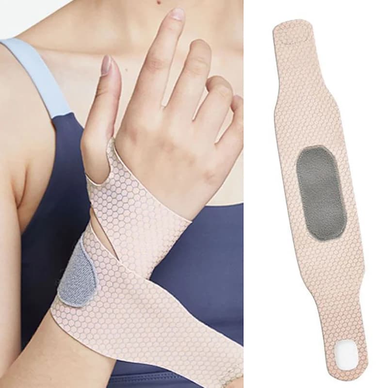 Fascia da Polso Sportiva, Supporto Traspirante Estivo per Badminton e Basket, Protezione per Fissaggio Articolare e Prevenzione Distorsioni