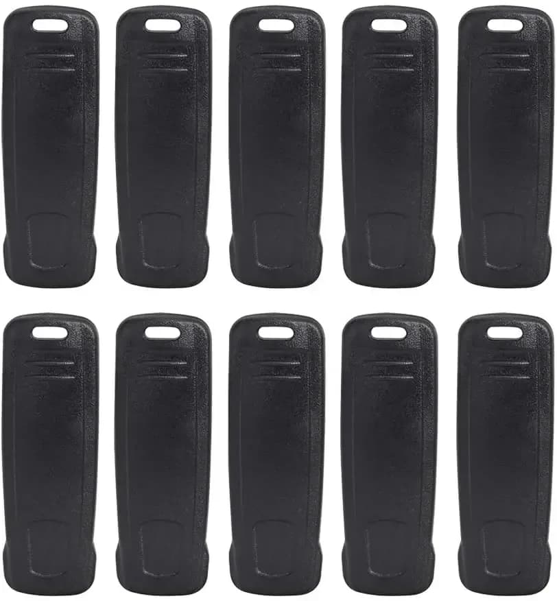 Clip da cintura impermeabile con clip posteriore da 10 pezzi per Motorola CLIP-20 VX-261 VX-264 EVX-261 VX-451 Accessorio walkie-talkie radio bidirezionale