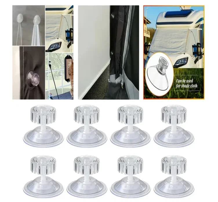 10/20 Pezzi 45 millimetri Interni Auto Ad Alta Presa Parasole Ventosa Pad di Fissaggio Per Caravan RV Vite Vite Ventosa A Vuoto accessori