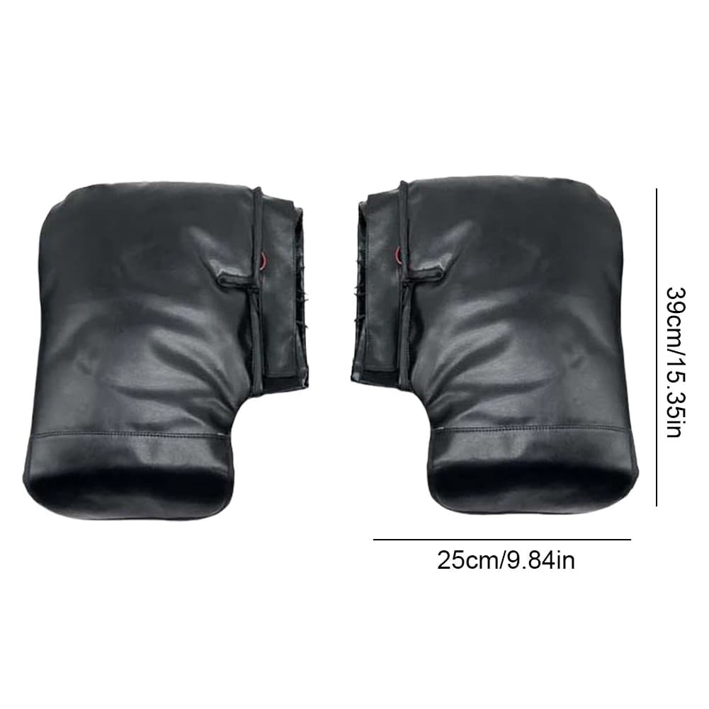 Guanti Riscaldati Elettrici per Manubrio, Impermeabili, Ricaricabili USB, per Bicicletta, MTB, Moto e Scooter