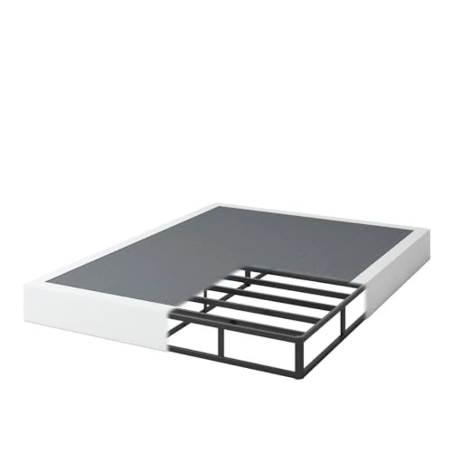 7 Inch Queen Size Mat - Metal Bed Stand Resistant 3000LBS, Silent and No Tools, Easy to Fit