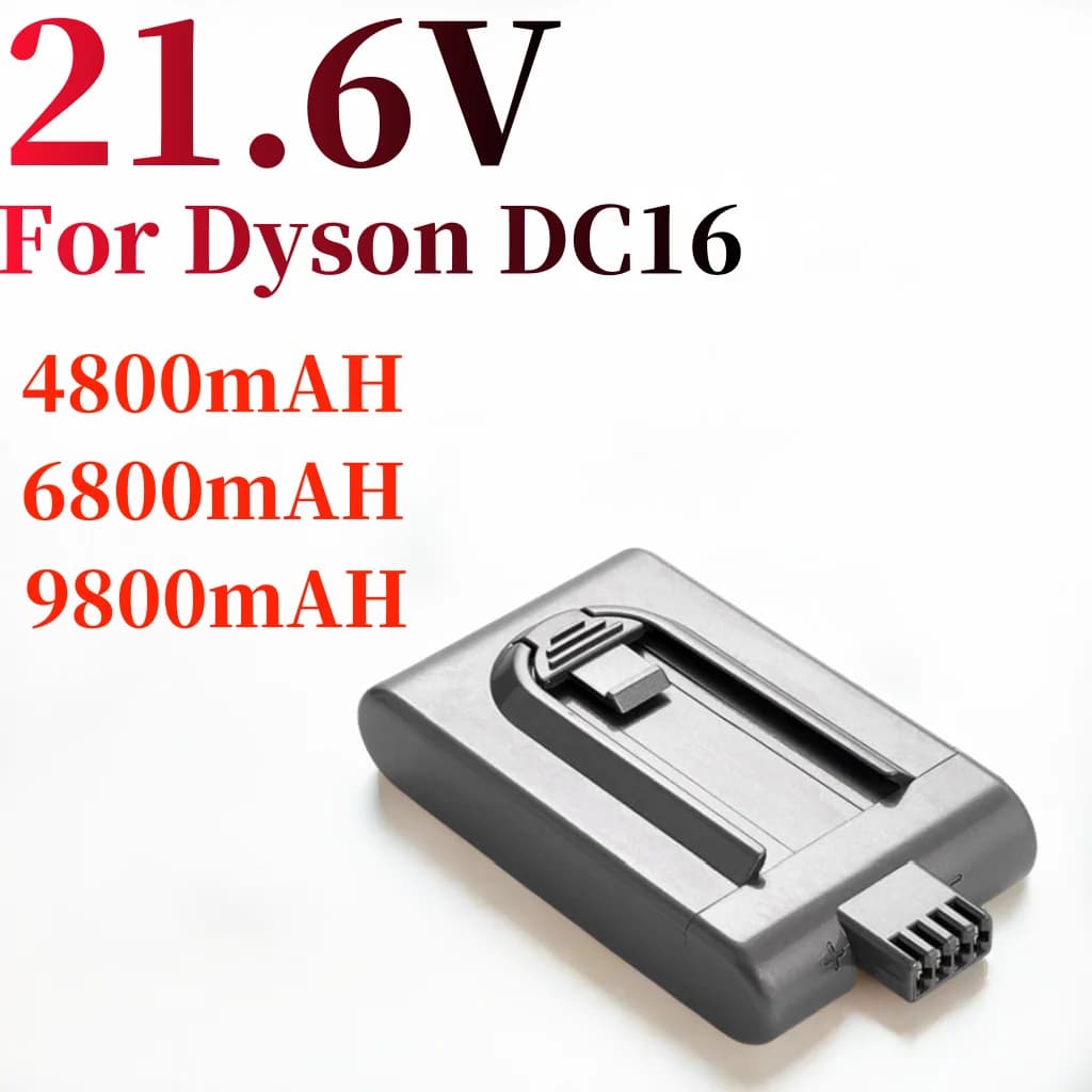 21.6V Lithium-ion rechargeable battery for vacuum cleaner Dyson DC16 DC12 12097 BP01 912433-01 spare battery L50