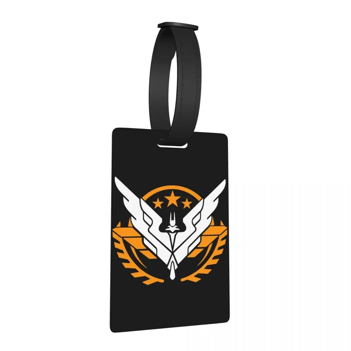 Elite Dangerous - Triple Elite Etichette per bagagli Accessori per valigie Viaggi Carino Bagagli Etichetta d'imbarco Porta etichette ID Nome Indirizzo