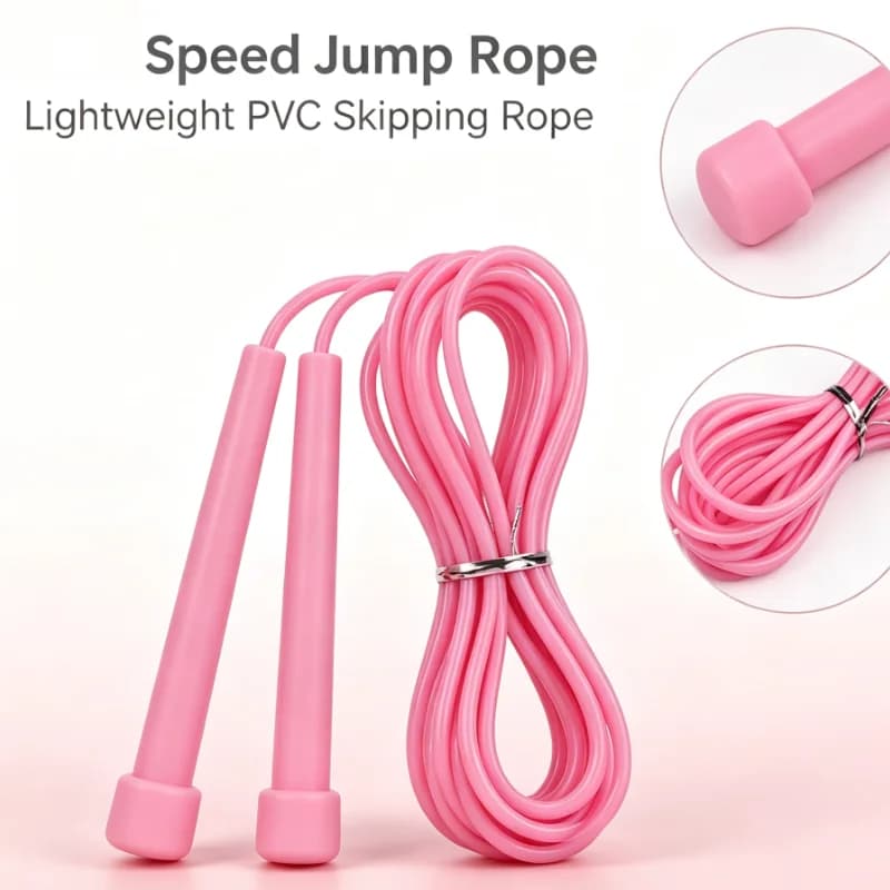 10pcs Speed Jump Rope Pen Handle Small Grip Lightweight Fat Burning Fitness Gear