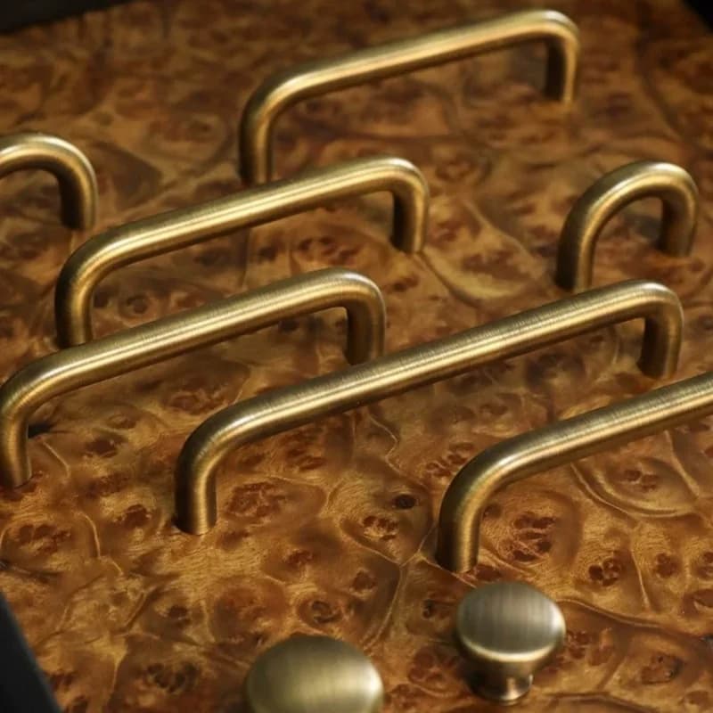Maniglie Antiche Spazzolate per Mobili da Cucina, Maniglie Vintage per Armadi e Cassetti, Pomelli per Guardaroba, Accessori per Cucina