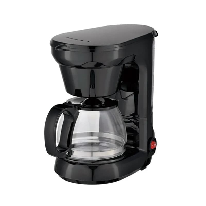 18-Liter American Drip Coffee Maker Breakfast Coffee Multifunction Cross-Border Electric 15-Cup Timer Coffee Tea Plastic Housing