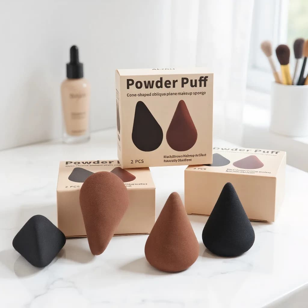 New Cone Shaped Soft Beauty Blending Makeup Sponge Extra-Soft Liquid or Cream Foundation Cosmetic Blender Tools Makeup Tools