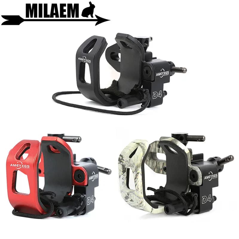 Supporto per Freccia Regolabile in Metallo per Tiro con l'Arco, 3 Colori, per Mano Destra, per Arco Compound, Caccia, Tiro al Bersaglio e Pratica