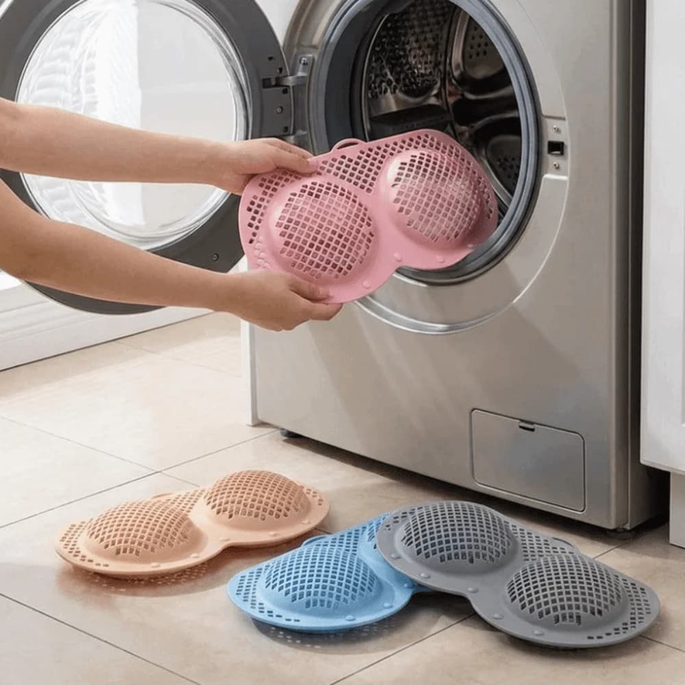 Mesh Silicone Bras Wash Bag Anti Deformation Protective Bras Storage Bag Ventilated Machine Washable Laundry Protectors