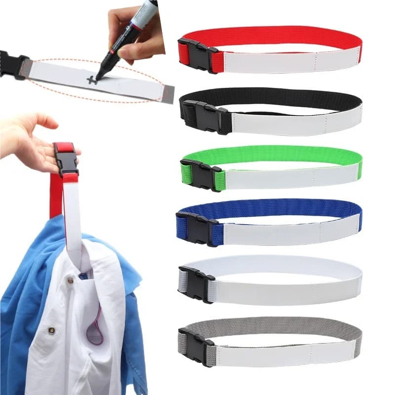 1/2 Pezzi Fascette Elastiche in Nylon con Chiusura a Strappo, Organizzatore Multifunzionale per Cavi e Fili, Cinghie di Fissaggio Estensibili