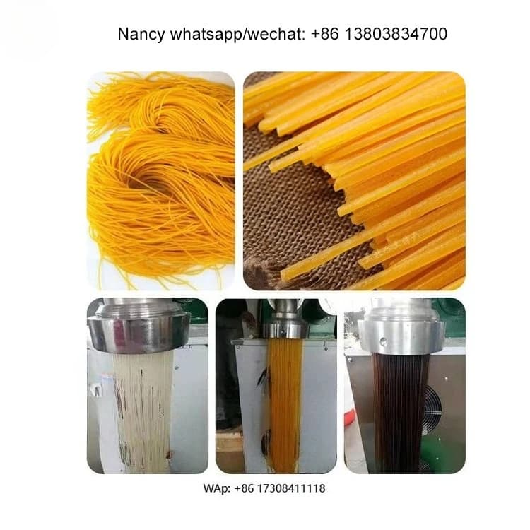 Macchina per Fare la Pasta Cinese, Estrusore per Pasta, Macchina per Noodles di Riso, Produttore di Noodles di Riso