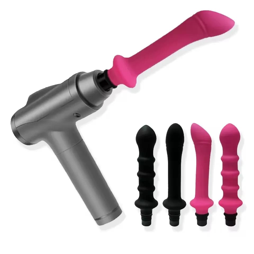 FREDORCH Strap Gun Dildos Silicone Massage Penis Dildos for Women Masturbator Sexual Toys