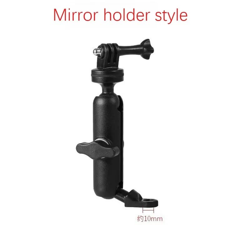 Motorcycle dashcam bracket Mounting bracket for motion camera Panoramic tilt bracket Aluminum alloy camera mounted on car New