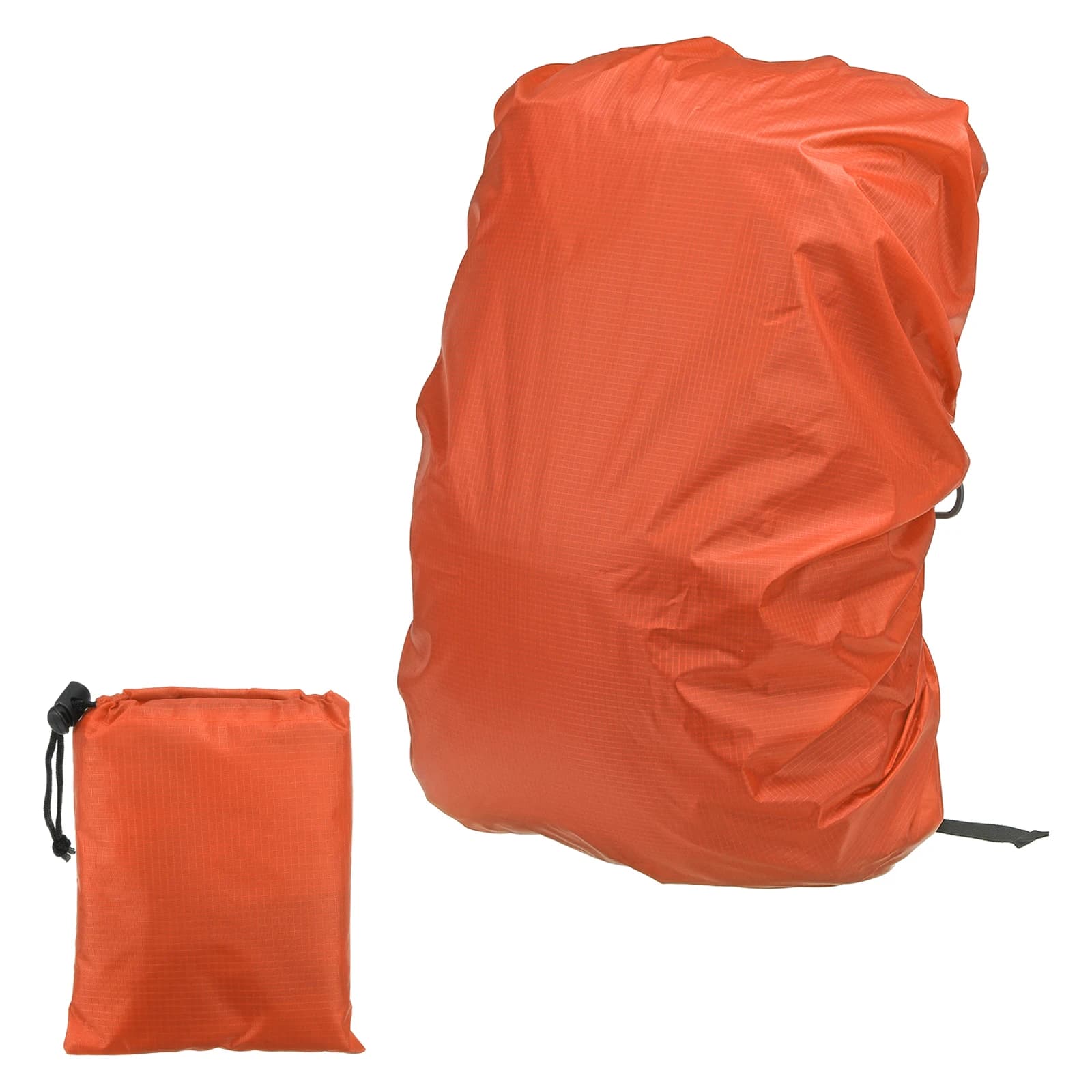Zaino impermeabile con copertura antipioggia con cinghie antiscivolo con fibbia incrociata e borsa con coulisse per escursioni in campeggio in viaggio 15-90L