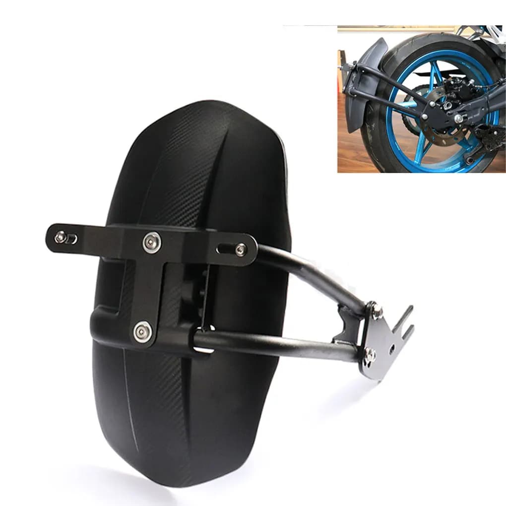 Protezione universale per parafango posteriore per moto, protezione antispruzzo, copertura leggera per ruota posteriore alla moda per motore scooter