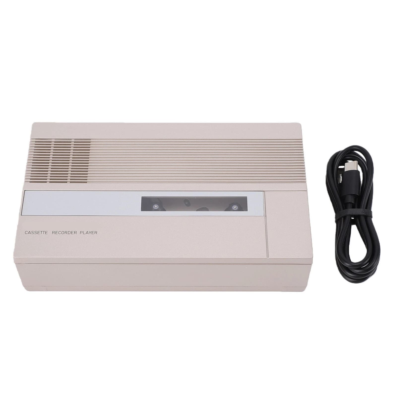 Cassette Recorder Player Bluetooth Portable Cassette To Digital Converter Built in Speaker Headphone Jack