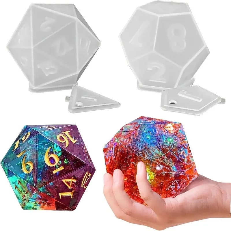 Epoxy Resin Dice Molds - Create Custom