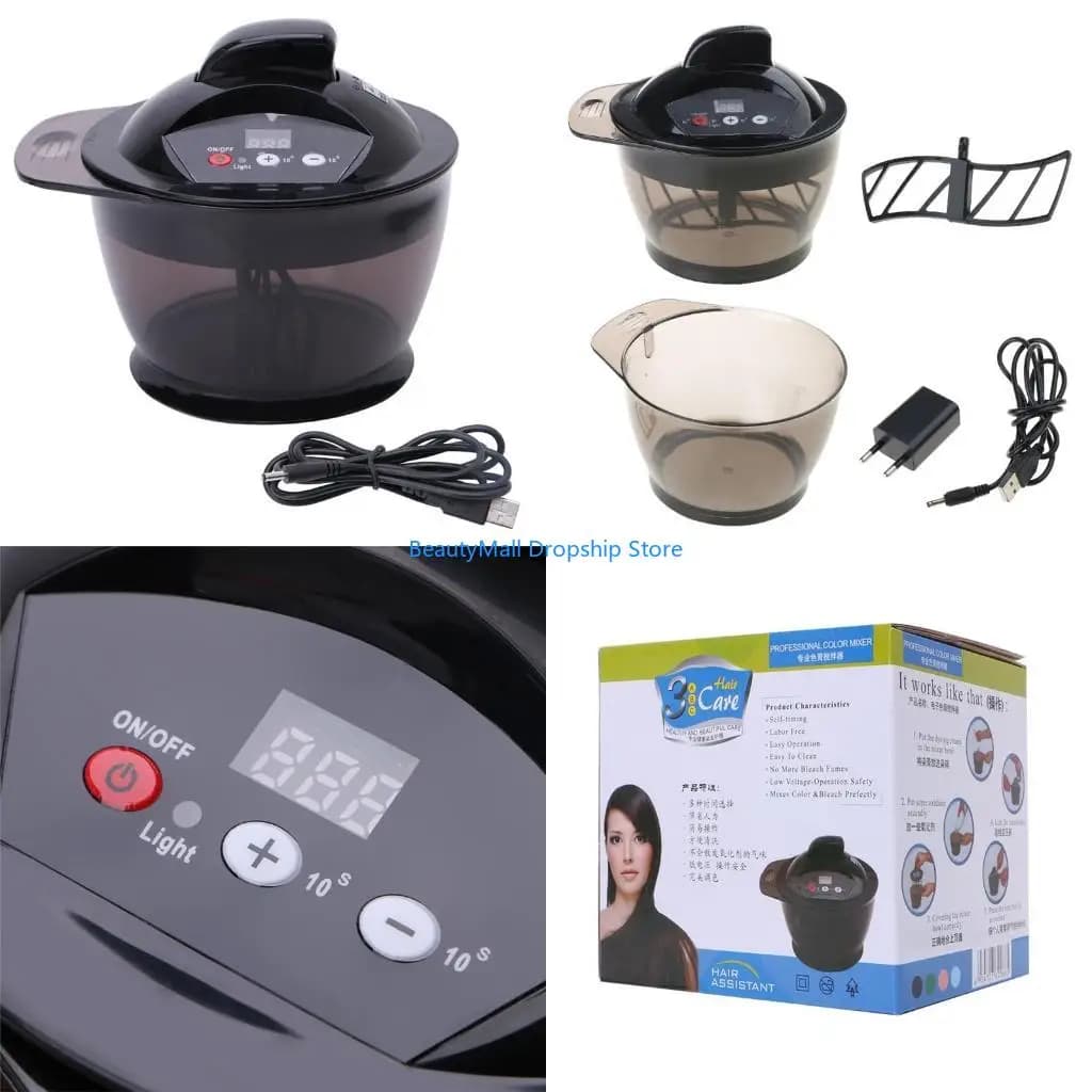 40JD Professional Electric Hair Coloring Bowl Automatic Mixer For Hairs Color Mixing