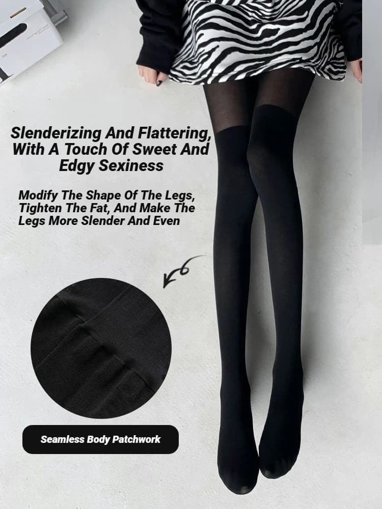 Calze Sexy al Ginocchio, Calze Elasticizzate a Vita Alta, Collant da Donna, Calze e Calzini in Nylon per Ragazze, Moda Danza e Balletto