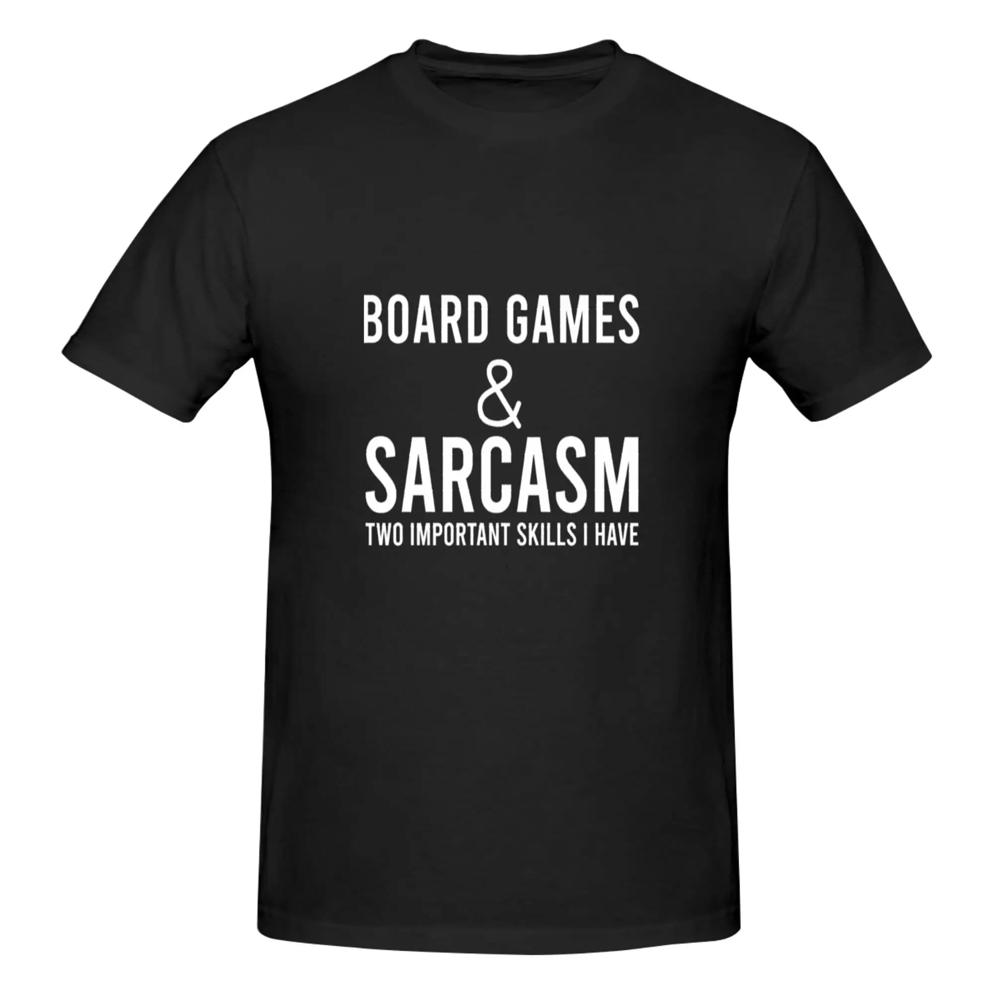 Giochi da tavolo divertenti e sarcasmici, gioco da tavolo, giochi da tavolo, T-shirt stampata da uomo, maglietta unisex